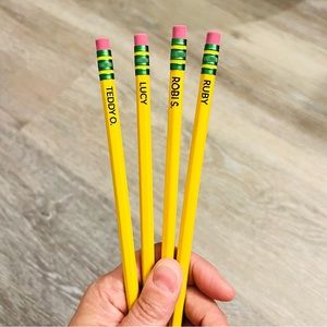 Personalized pencils!